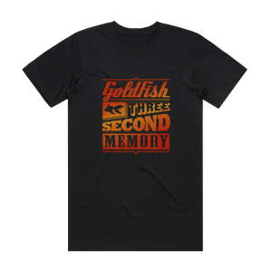 Goldfish Three Second Memory 1 Album Cover T-Shirt Black