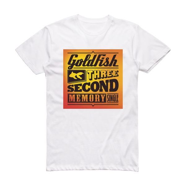 Goldfish Three Second Memory 2 Album Cover T-Shirt White