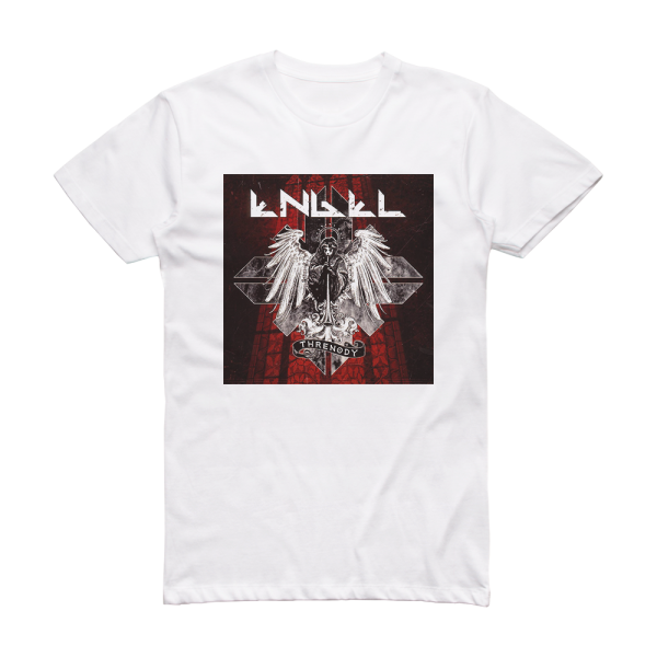 Engel Threnody Album Cover T-Shirt White