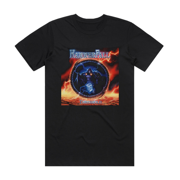 HammerFall Threshold Album Cover T-Shirt Black