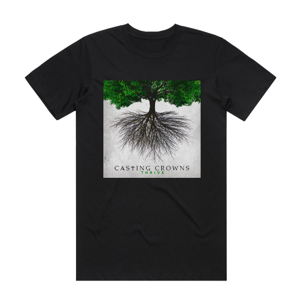 Casting Crowns Thrive Album Cover T-Shirt Black