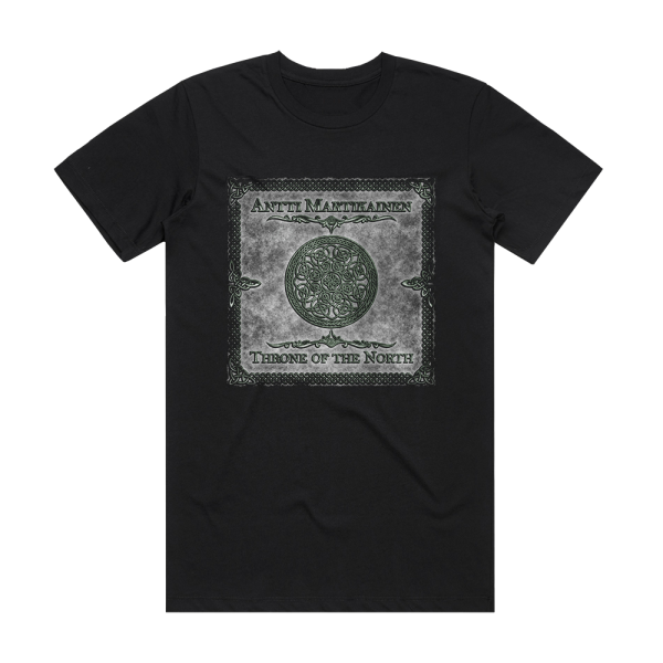 Antti Martikainen Throne Of The North Album Cover T-Shirt Black