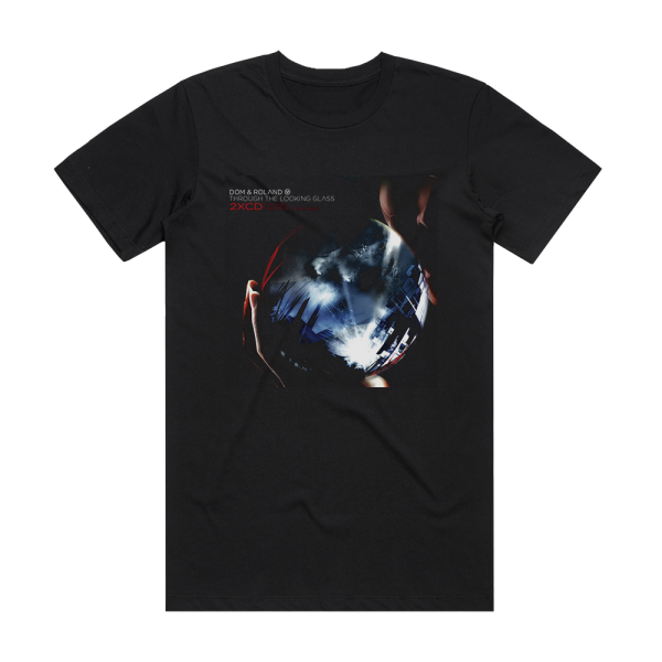 Dom and Roland Through The Looking Glass Album Cover T-Shirt Black