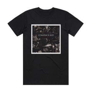 Comeback Kid Through The Noise Album Cover T-Shirt Black