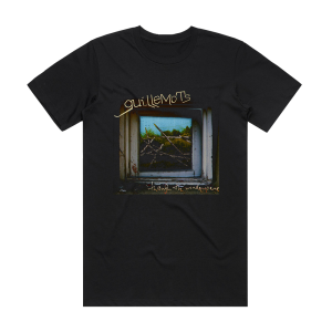 Guillemots Through The Windowpane Album Cover T-Shirt Black