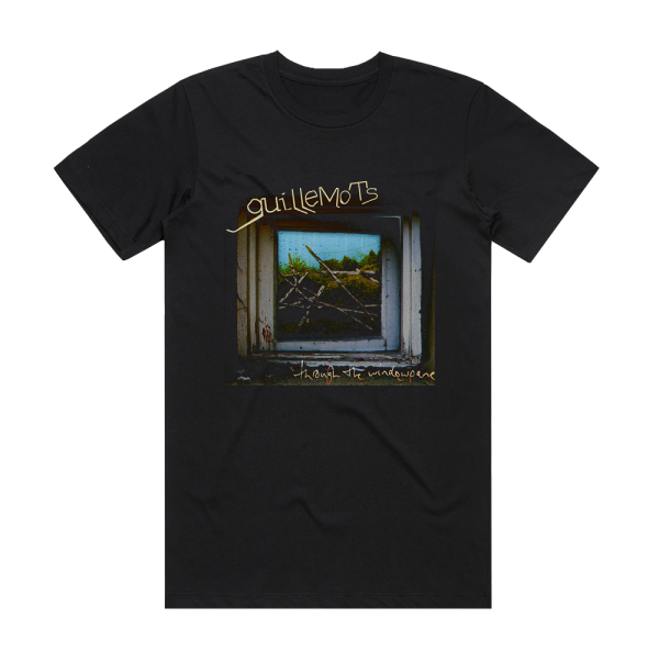 Guillemots Through The Windowpane Album Cover T-Shirt Black