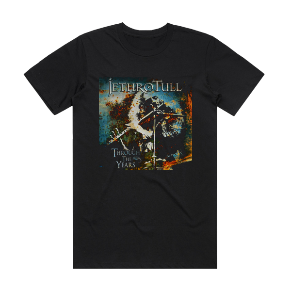 Jethro Tull Through The Years Album Cover T-Shirt Black