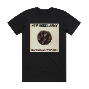 New Model Army Thunder And Consolation Album Cover T-Shirt Black