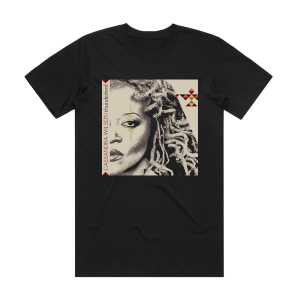 Cassandra Wilson Thunderbird Album Cover T-Shirt Black