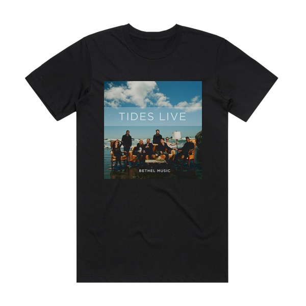 Bethel Music Tides Live Album Cover T-Shirt Black