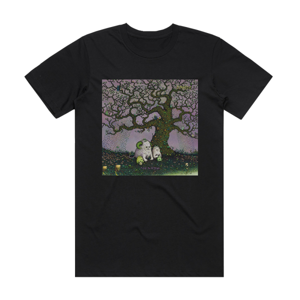 J Mascis Tied To A Star Album Cover T-Shirt Black