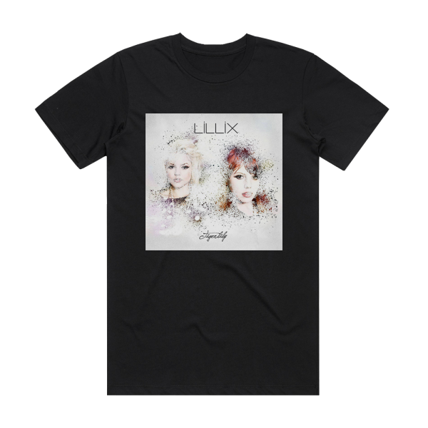 Lillix Tigerlily 1 Album Cover T-Shirt Black