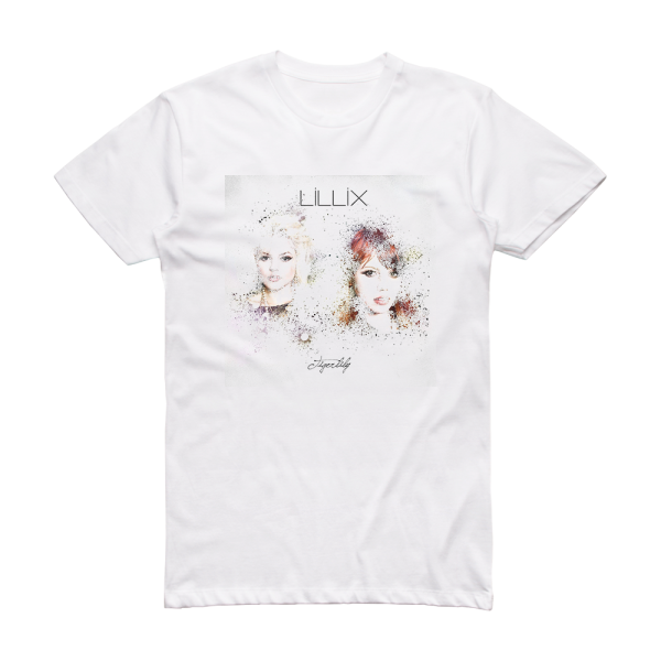 Lillix Tigerlily 1 Album Cover T-Shirt White