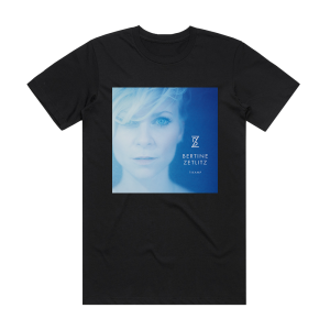 Bertine Zetlitz Tikamp Album Cover T-Shirt Black