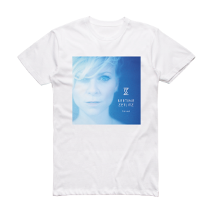 Bertine Zetlitz Tikamp Album Cover T-Shirt White