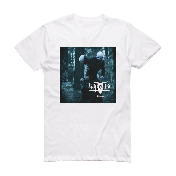 Khold Til Endes Album Cover T-Shirt White