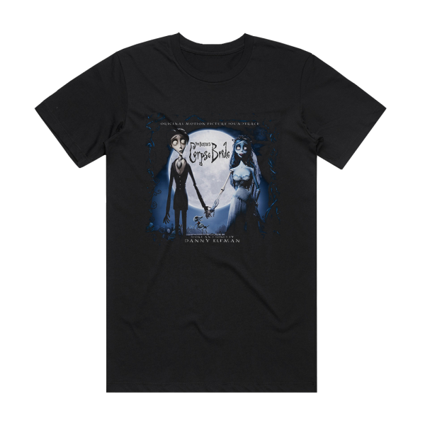 Danny Elfman Tim Burtons Corpse Bride Album Cover T-Shirt Black