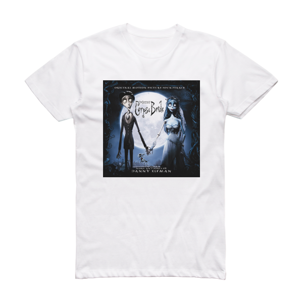 Danny Elfman Tim Burtons Corpse Bride Album Cover T-Shirt White