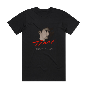 Mikky Ekko Time Album Cover T-Shirt Black