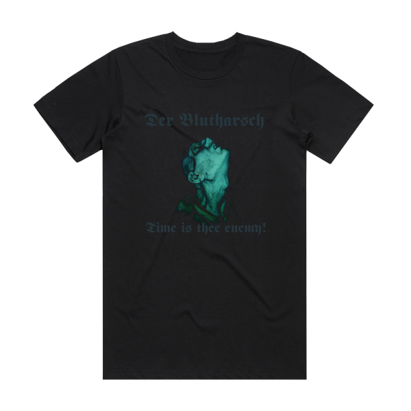 Der Blutharsch Time Is Thee Enemy 2 Album Cover T-Shirt Black