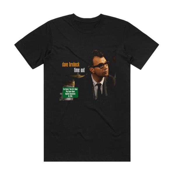 Dave Brubeck Time Out Album Cover T-Shirt Black