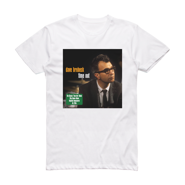 Dave Brubeck Time Out Album Cover T-Shirt White