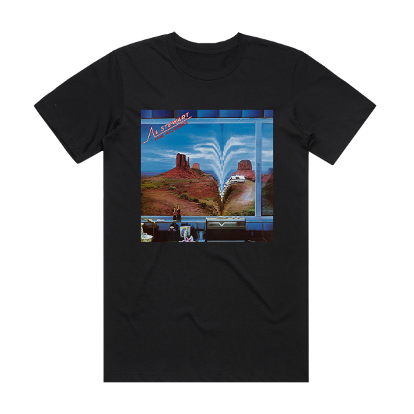 Al Stewart Time Passages Album Cover T-Shirt Black