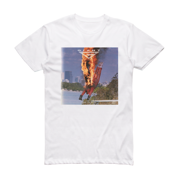 Giant Time To Burn Album Cover T-Shirt White