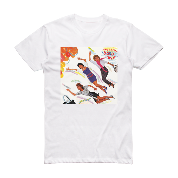 Arabesque Time To Say Good Bye Album Cover T-Shirt White