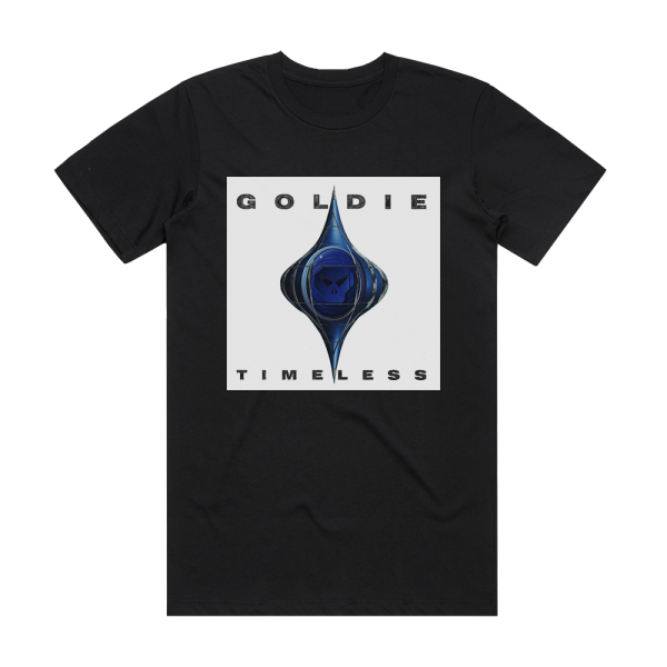 Goldie Timeless 1 Album Cover T-Shirt Black