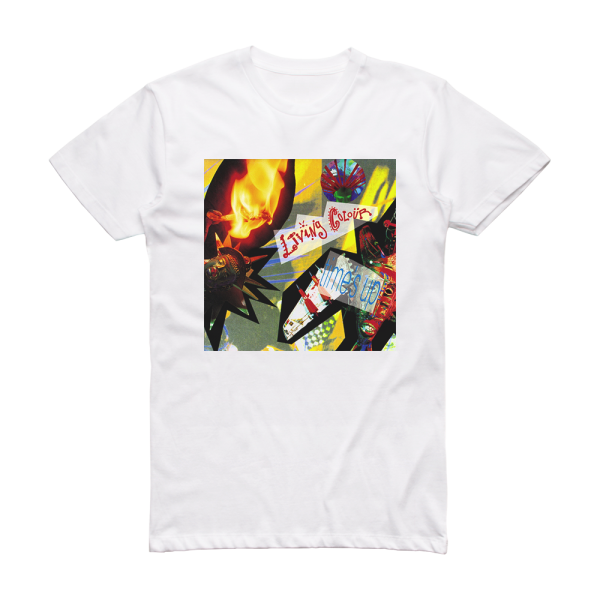 Living Colour Times Up Album Cover T-Shirt White