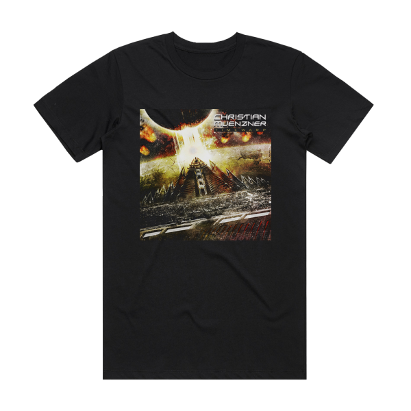 Christian Muenzner Timewarp Album Cover T-Shirt Black