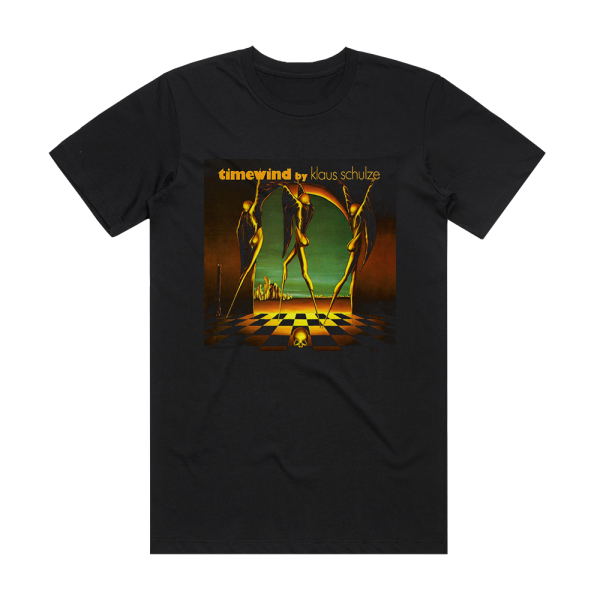 Klaus Schulze Timewind Album Cover T-Shirt Black