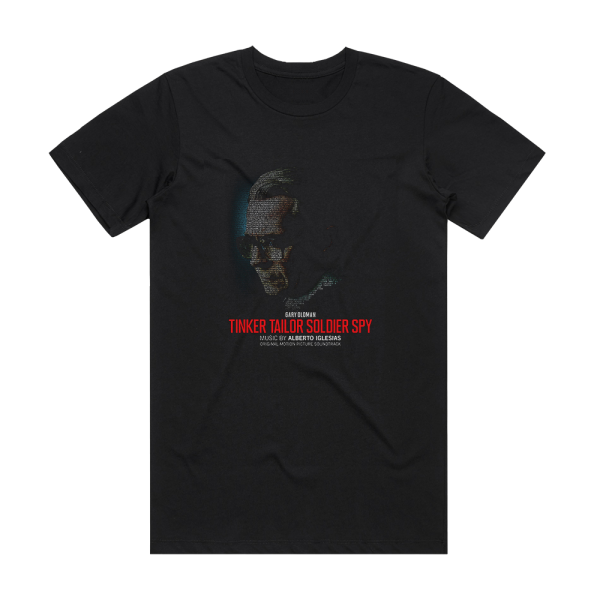 Alberto Iglesias Tinker Tailor Soldier Spy Album Cover T-Shirt Black