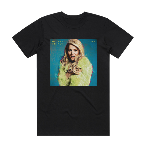 Meghan Trainor Title 2 Album Cover T-Shirt Black