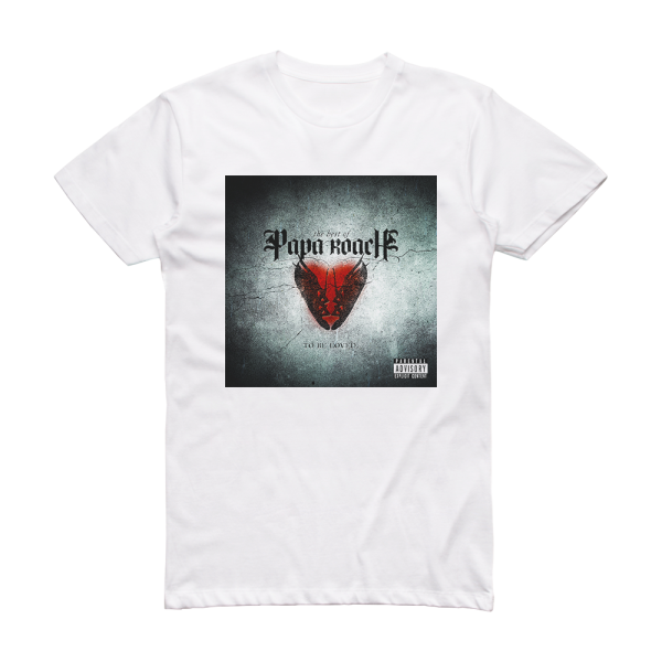 Papa Roach To Be Loved The Best Of Papa Roach 1 Album Cover T-Shirt White