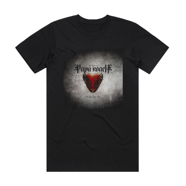 Papa Roach To Be Loved The Best Of Papa Roach 3 Album Cover T-Shirt Black