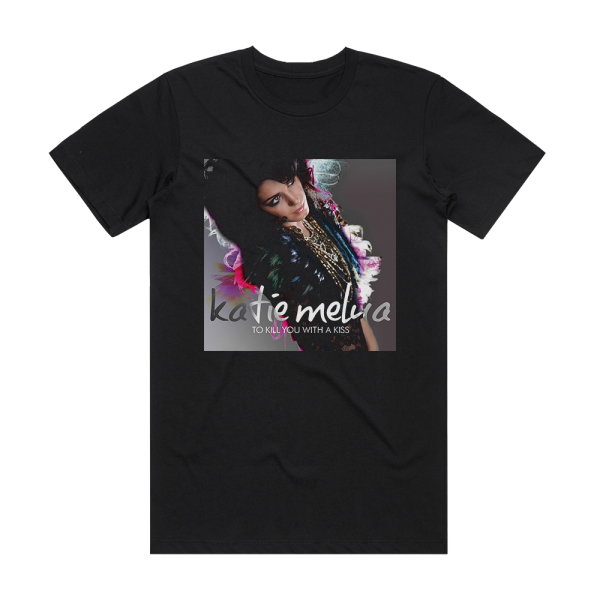 Katie Melua To Kill You With A Kiss Album Cover T-Shirt Black