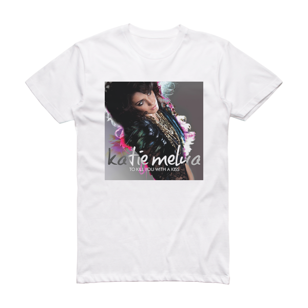 Katie Melua To Kill You With A Kiss Album Cover T-Shirt White