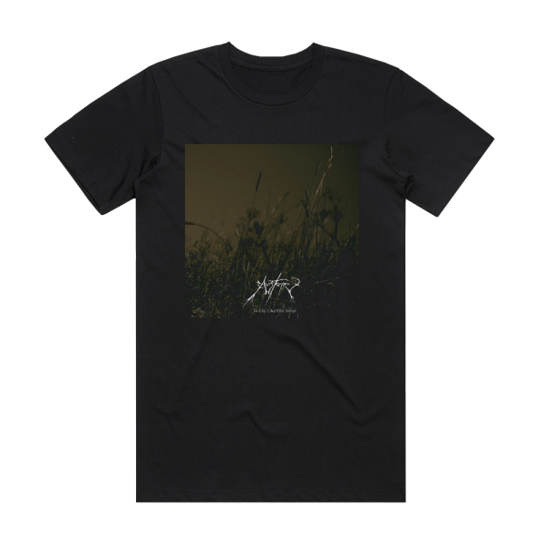 Austere To Lay Like Old Ashes Album Cover T-Shirt Black