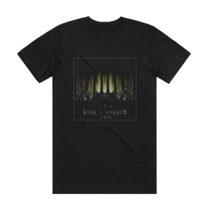 King of Asgard To North Album Cover T-Shirt Black