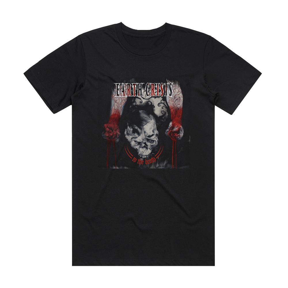 Earth Crisis To The Death Album Cover T-Shirt Black – ALBUM