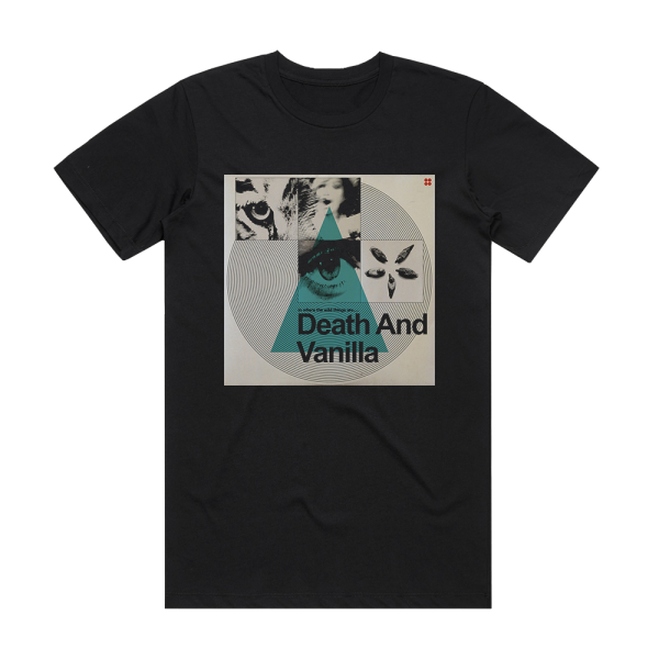 Death and Vanilla To Where The Wild Things Are Album Cover T-Shirt Black
