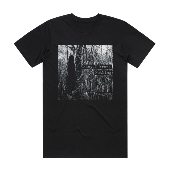 Billy Woods Today I Wrote Nothing Album Cover T-Shirt Black