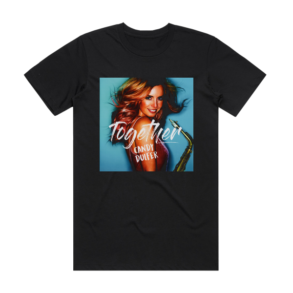 Candy Dulfer Together Album Cover T-Shirt Black