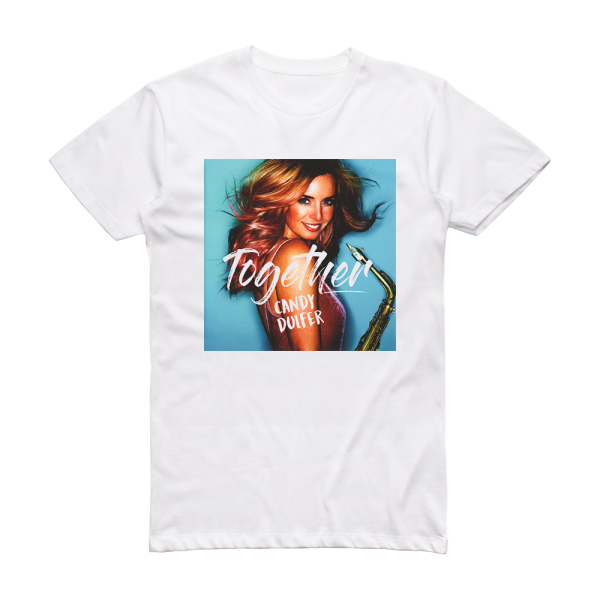 Candy Dulfer Together Album Cover T-Shirt White