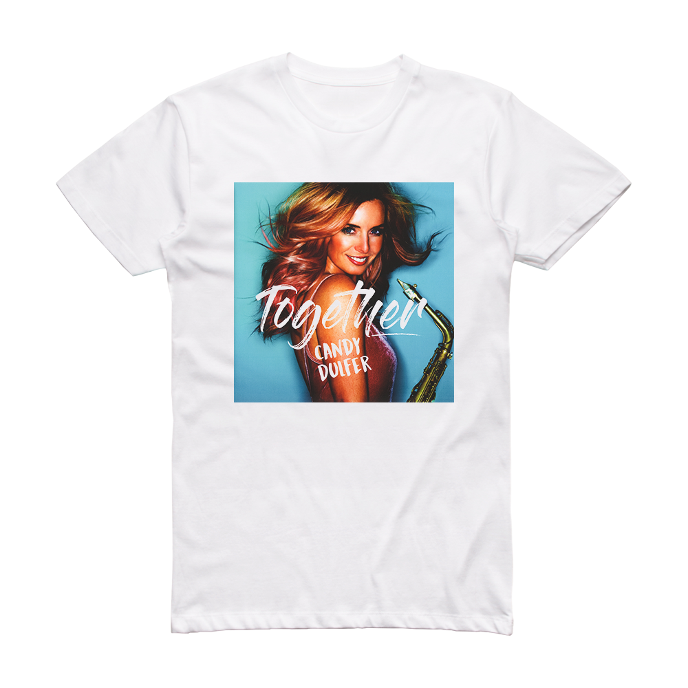 Candy Dulfer Together Album Cover T-Shirt White – ALBUM COVER T-SHIRTS