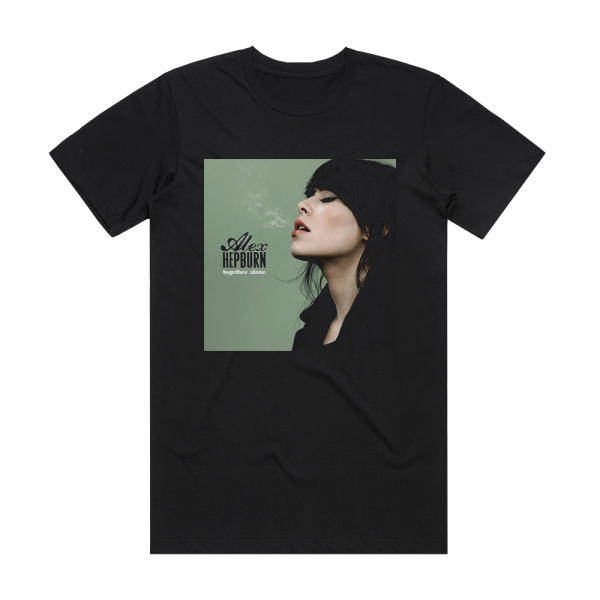 Alex Hepburn Together Alone Album Cover T-Shirt Black