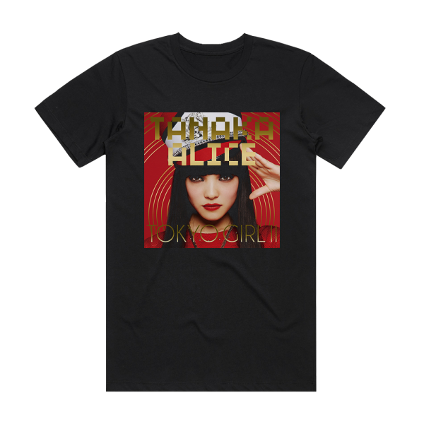 Alice Tanaka Tokyo Girl Ii Album Cover T-Shirt Black