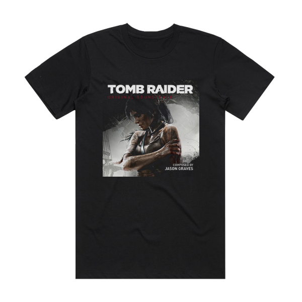 Jason Graves Tomb Raider Album Cover T-Shirt Black
